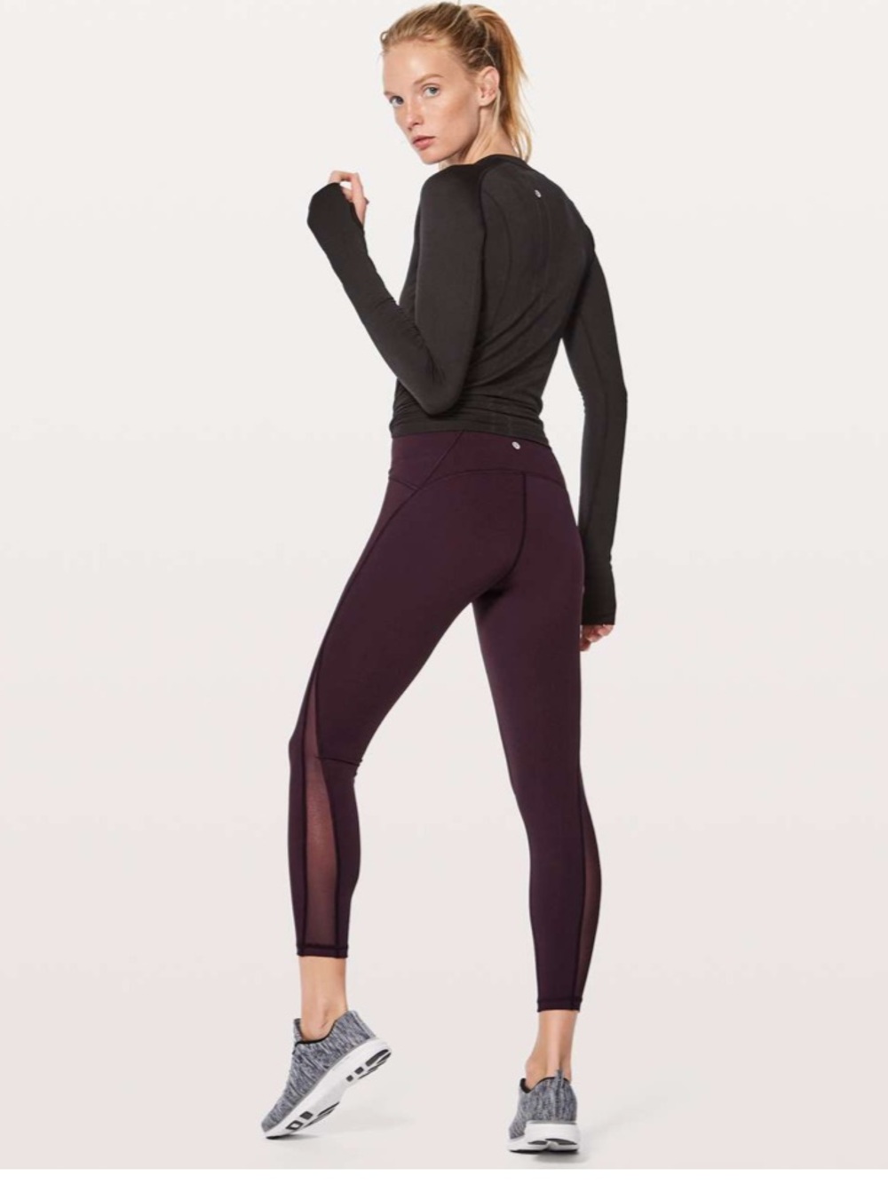 lululemon athletica Women’s Black Cherry Leggings 25”